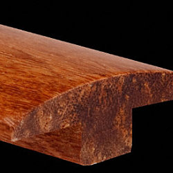Prefinished Carbonized Strand Bamboo 0.625 in thick x 1.875 in wide x 6 ft Length T-Molding
